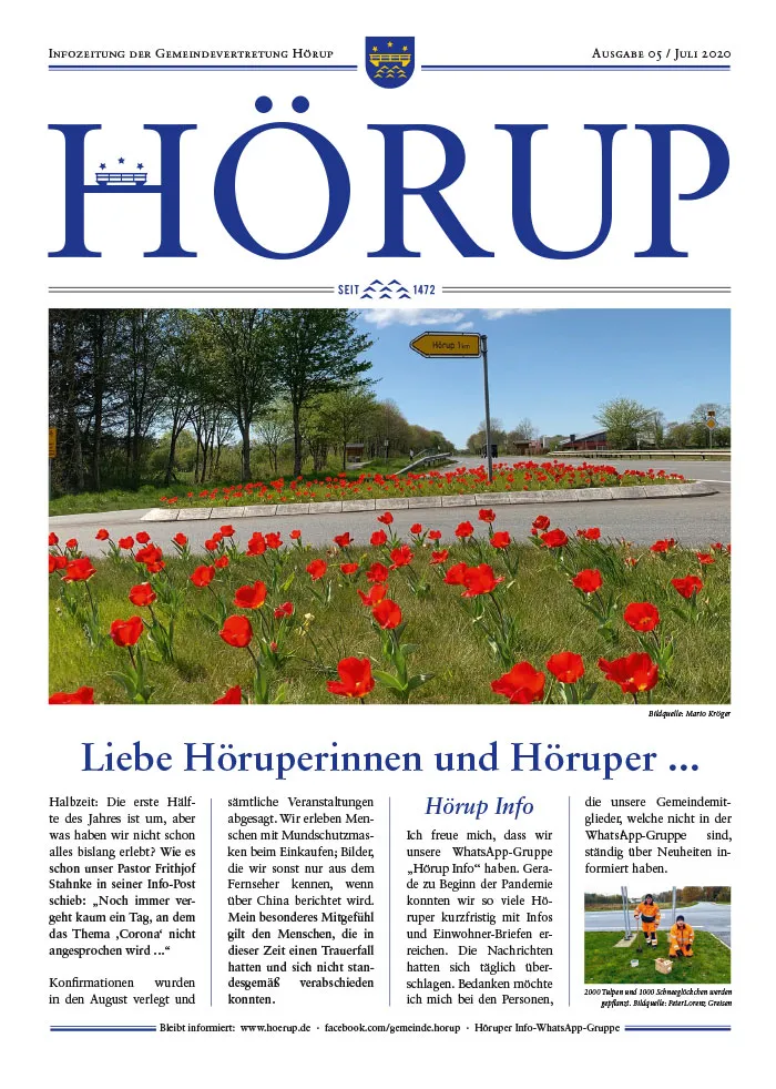 Hörup Zeitung Ausgabe 05 Juli 2020