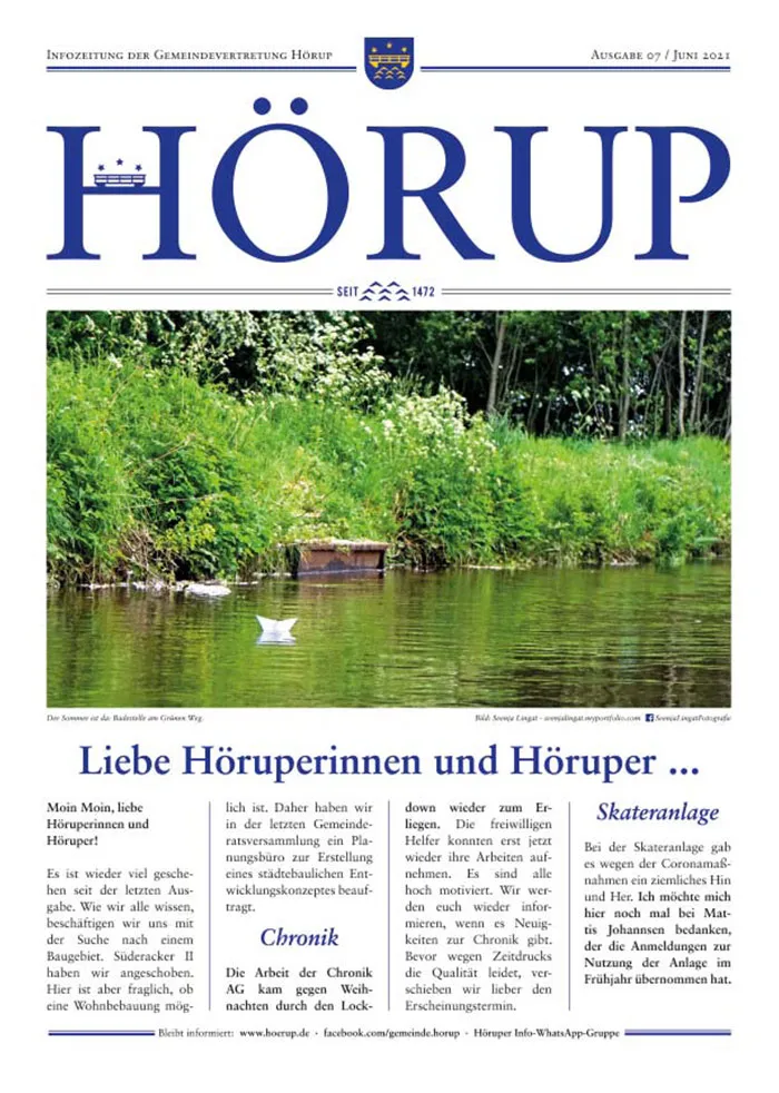 Hörup Zeitung Ausgabe 07 Juni 2021